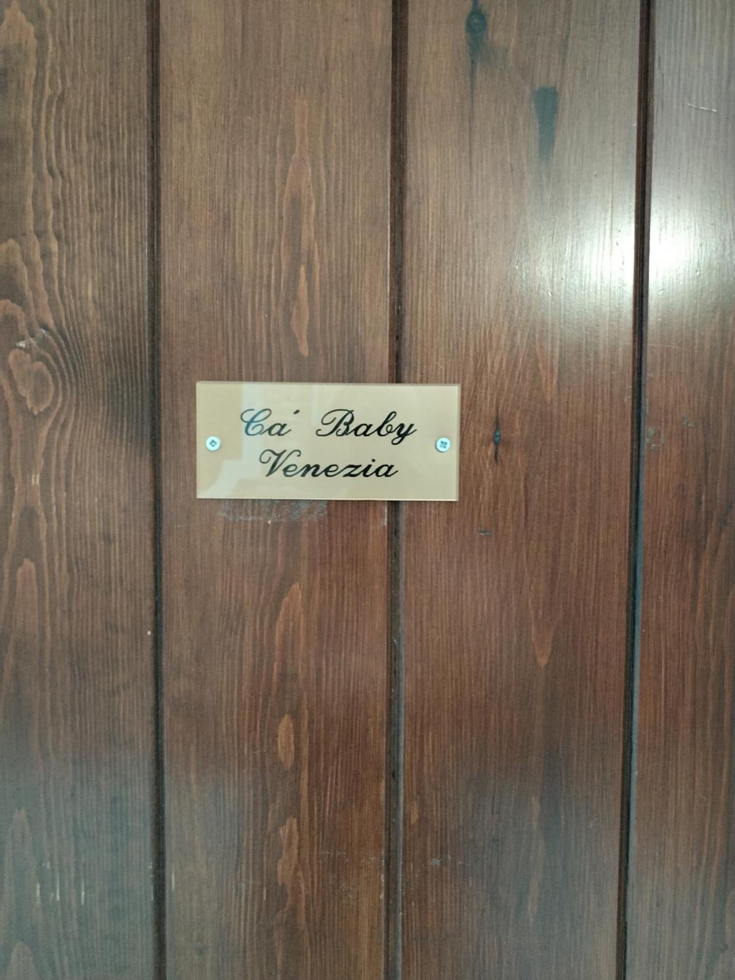 Ca' Baby Venezia Lägenhet Exteriör bild